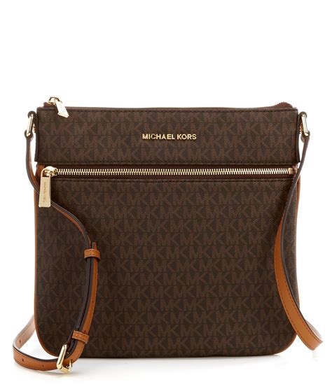 michael kors bedford signature flat crossbody bag|Michael Kors bedford legacy crossbody.